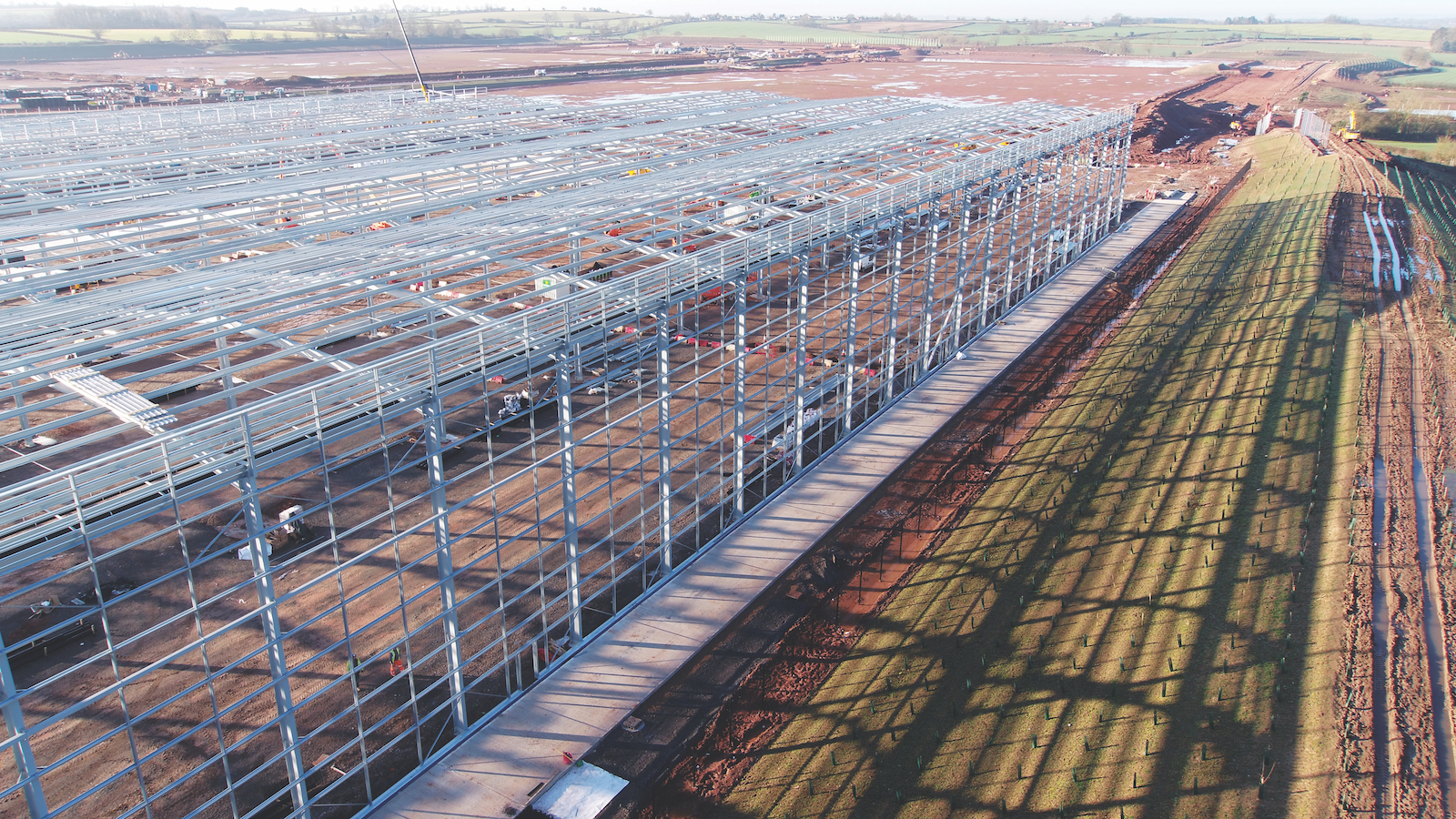 DSV has engaged Winvic to design, construct and partially fit out its new industrial facility at Mercia Park in north-west Leicestershire