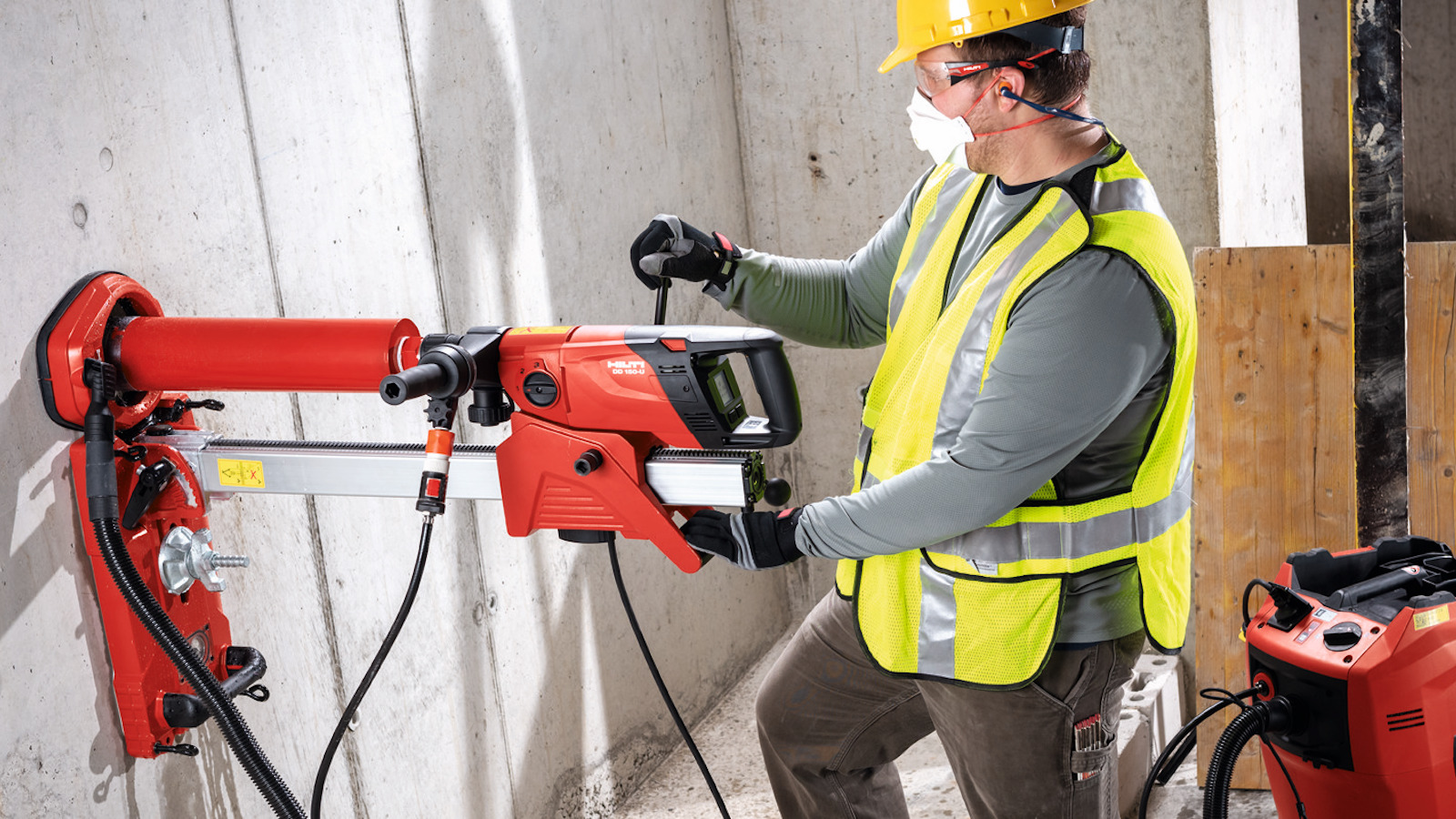 Diamond coring is an alternative method to traditional breaking