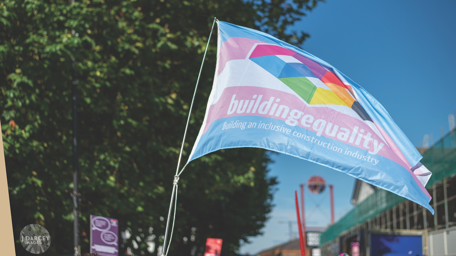 Building Equality flag. Image: JLD