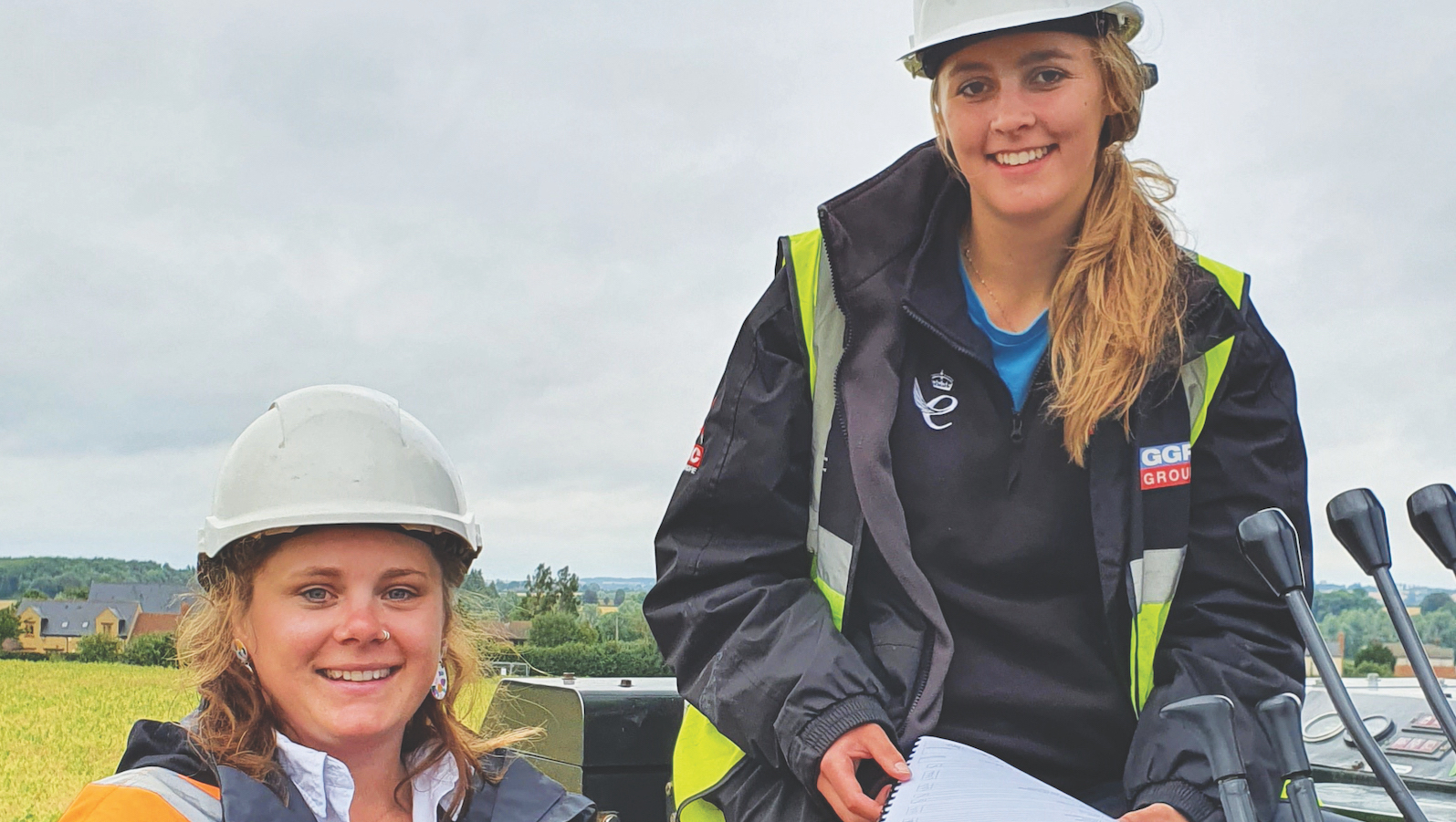 Kirsty Parkin (left) and Olivia Rollinson of CGR