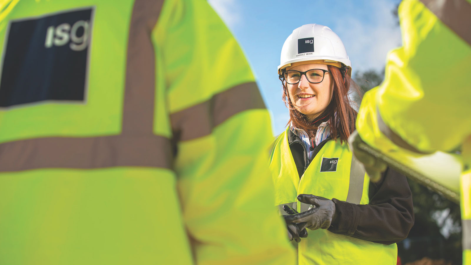 25% of ISG’s workforce is female. Harriet Wade, ISG. Image: ISG / paulboxphoto@gmail.com please credit paulbox©