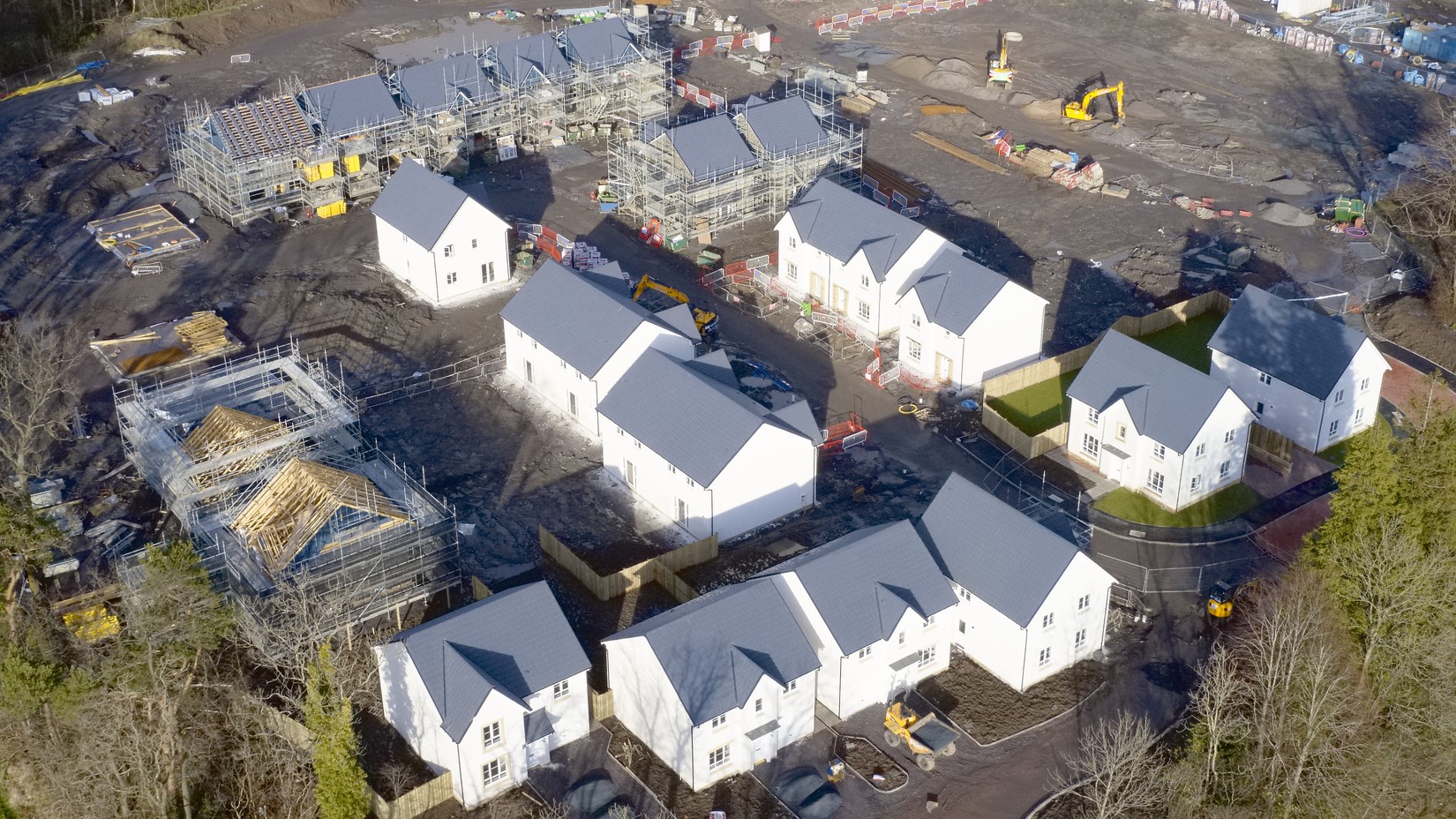 council house building