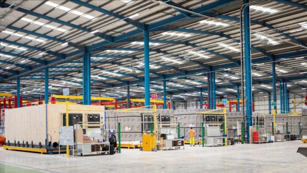 Legal & General's modular housing factory in Sherburn-in-Elmet in Yorkshire (Image courtesy of Legal & General)