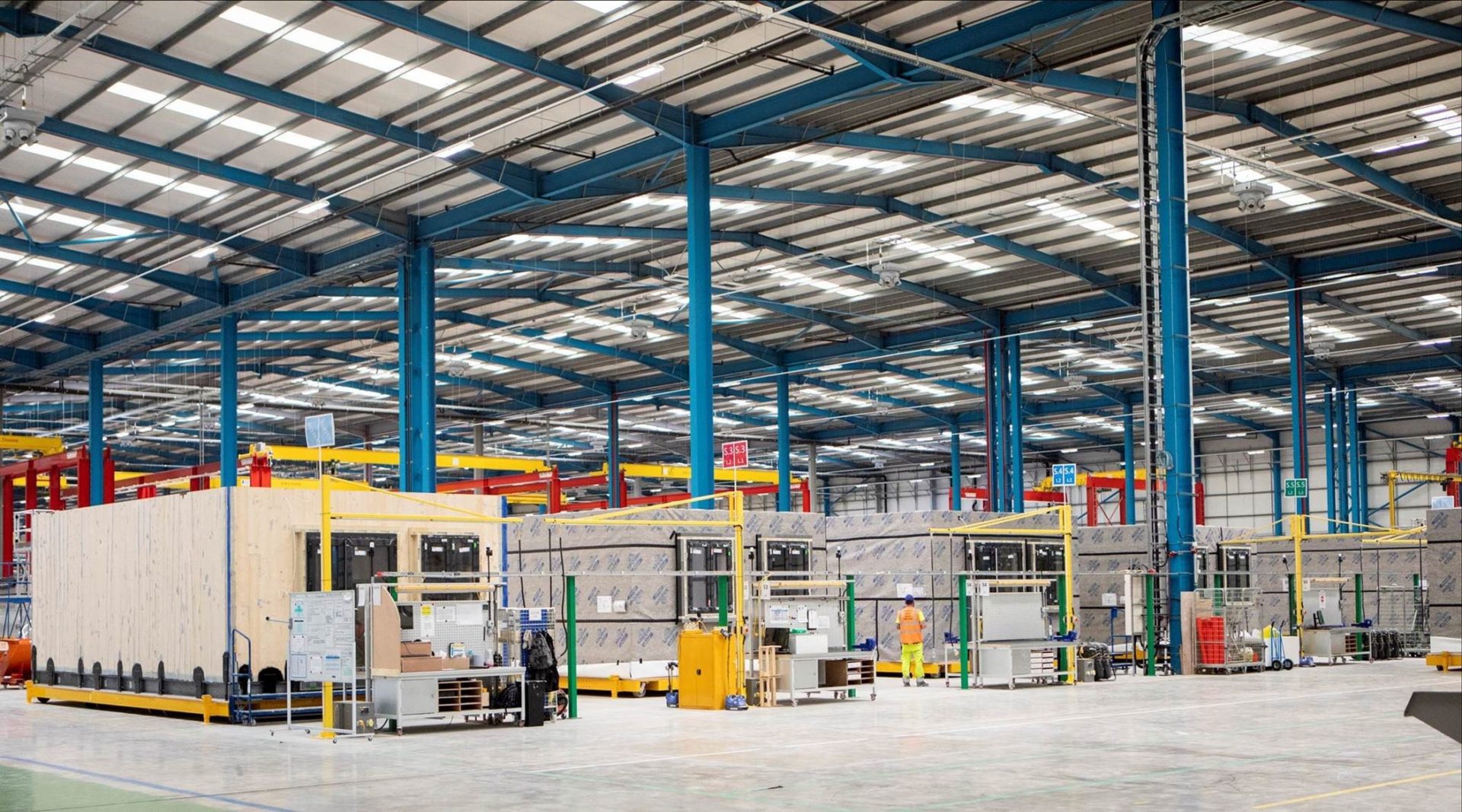 Legal & General's modular housing factory in Sherburn-in-Elmet in Yorkshire (Image courtesy of Legal & General)
