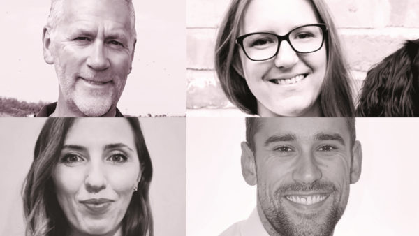 Clockwise from top left: Bill Hill; Eleni Randle; Craig Shaw; Alina Grigoruta