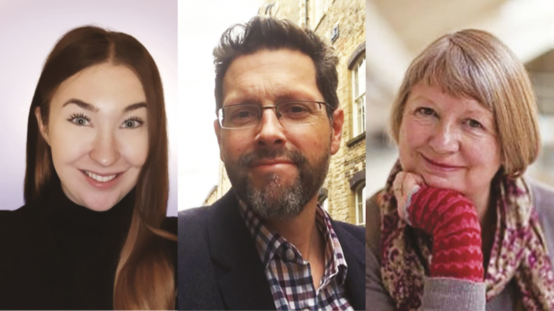 Charlotte Morley, Rob Woodside and Sarah Staniforth