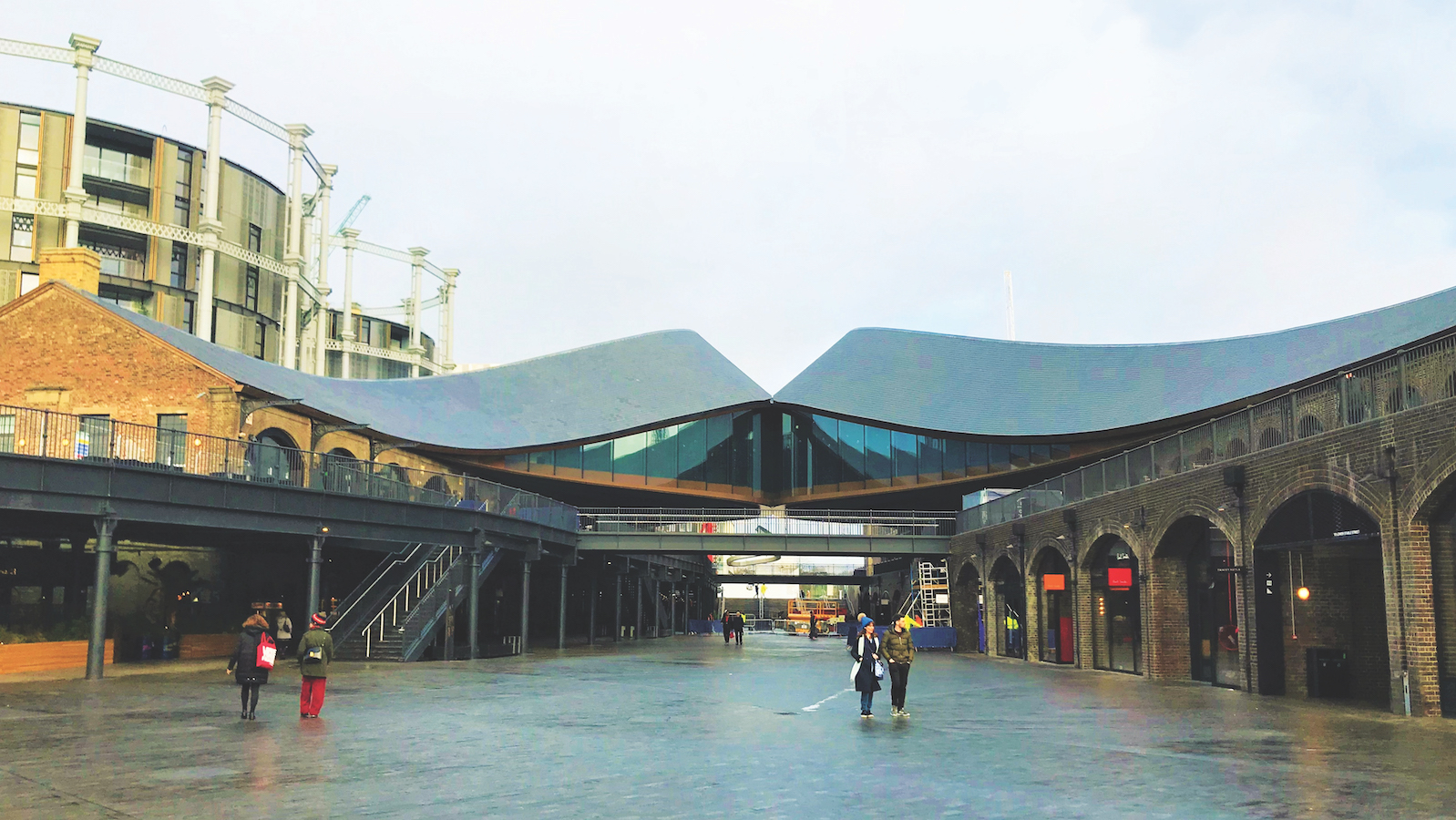 Arup worked with BAM and Heatherwick Studio on Coal Drops Yard at King’s Cross, using roof slates from the original quarry. Image: Dreamstime