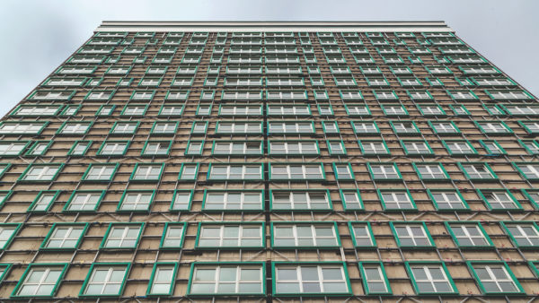 Cladding remediation on Horatia House in Portsmouth. Image: Dreamstime