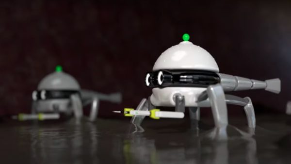 University researchers are developing the Pipebots to locate and diagnose faults in buried pipes.