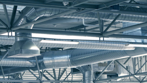 A building's ventilation system