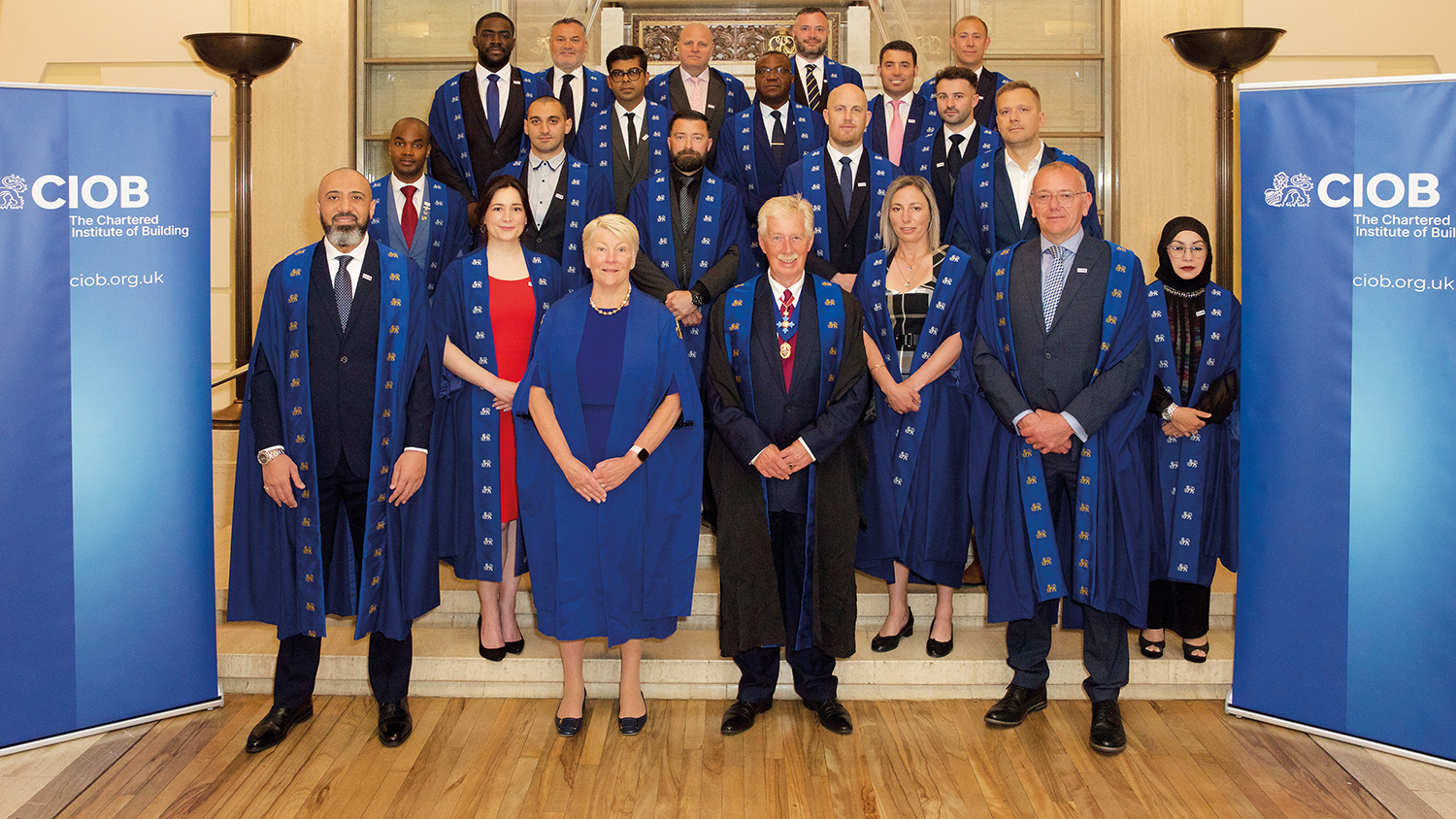 new CIOB chartered members