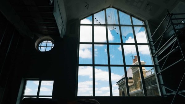 A view from inside the Royal London hospital (Image courtesy of Bouygues)