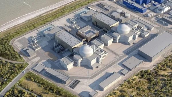 Artist's impression of the Sizewell C nuclear power plant (Image: Sizewell C)