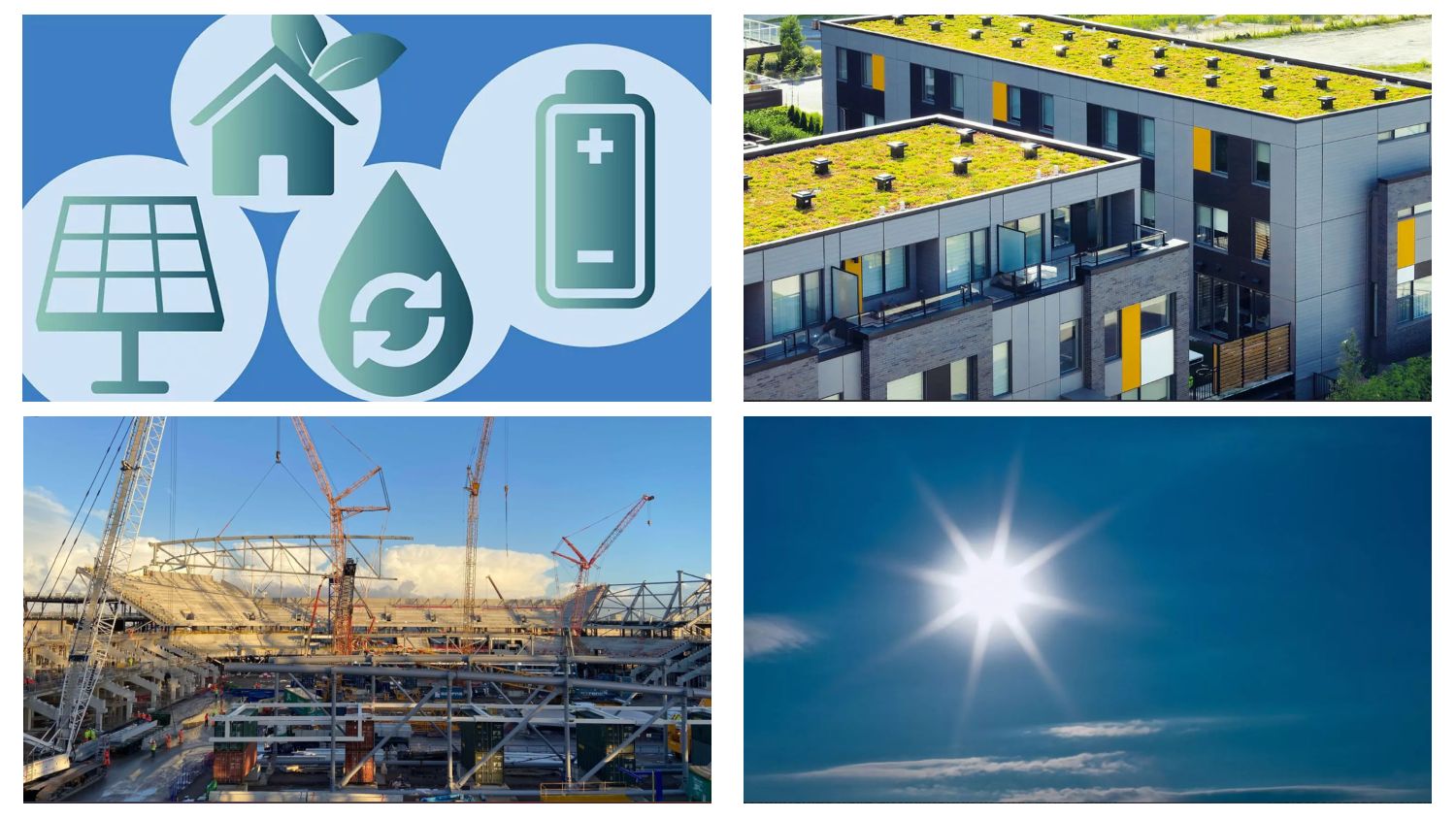 Collage of four images taken from top stories of 2022