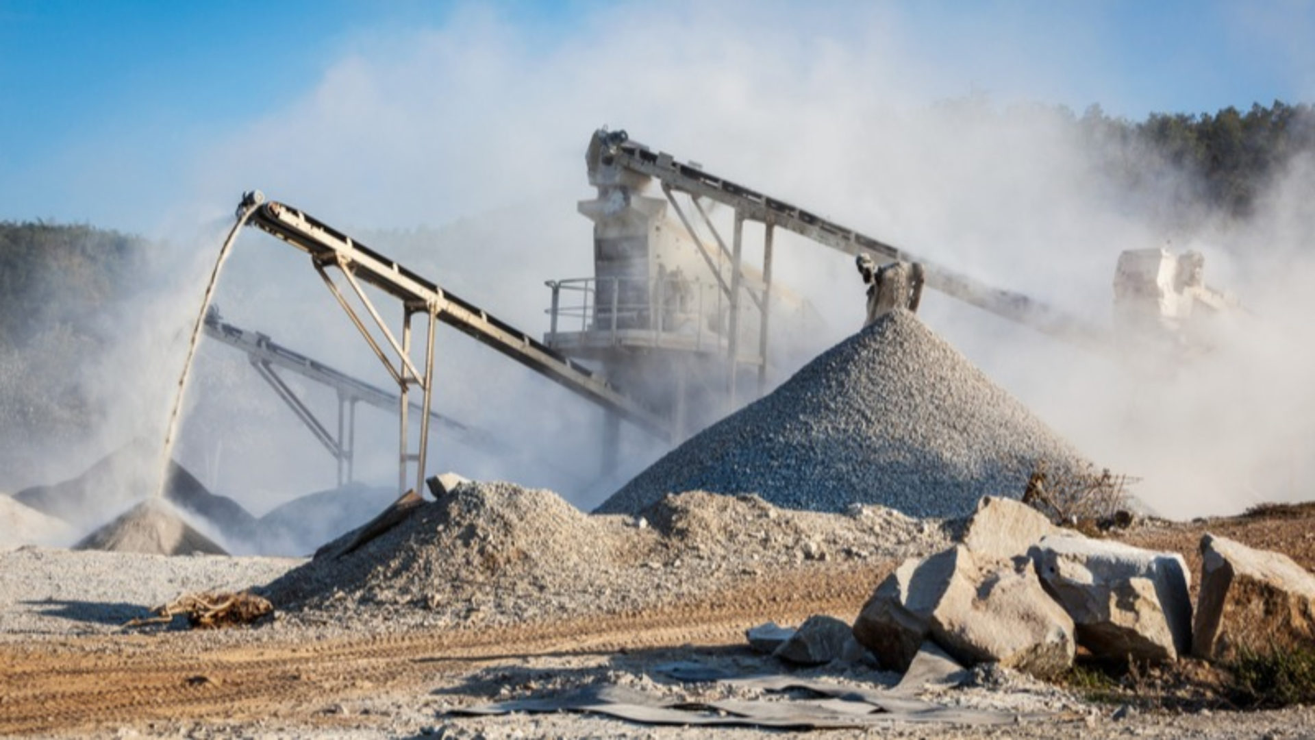 CO2 - A rock crushing mine