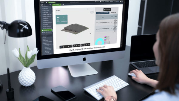 A person in front of a computer using a keyboard and a mouse.
