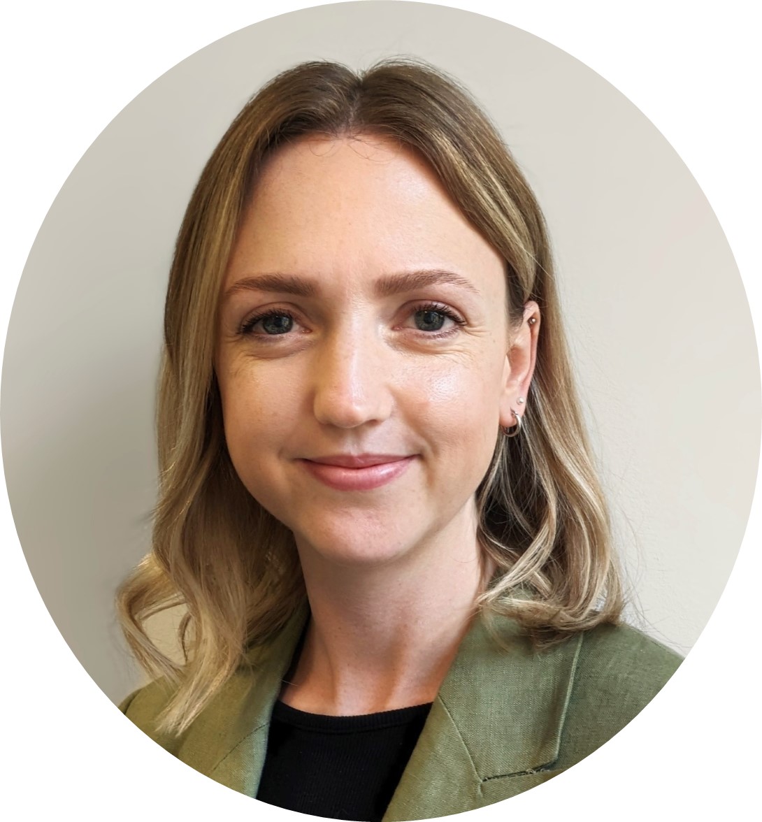 A headshot of a person looking at the camera.