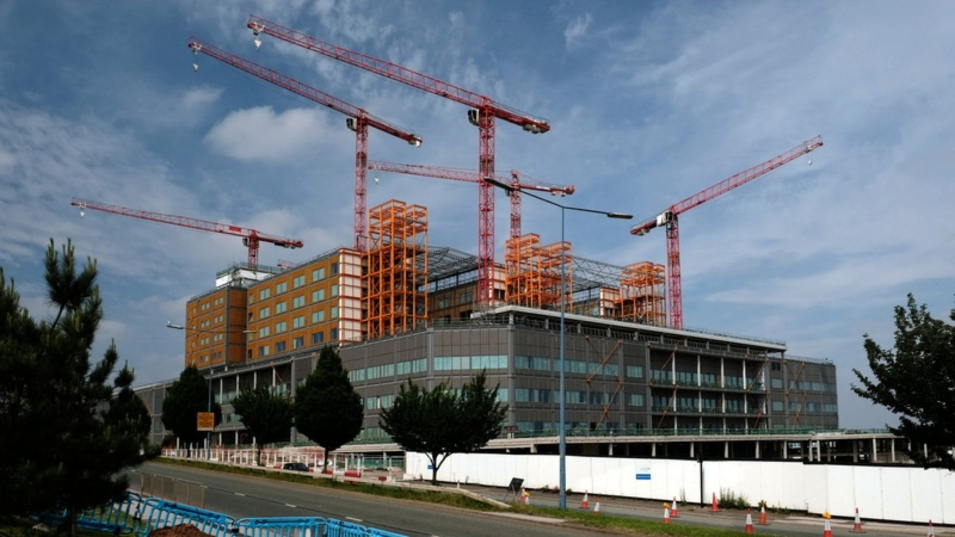 Carillion director ban - View of an abandoned construction site.