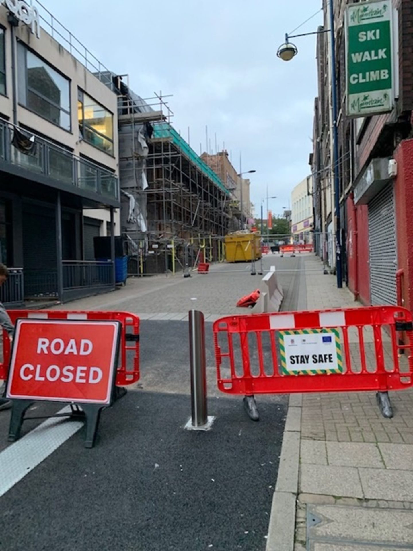 Access to the site was limited after concerns were raised to HSE (image: HSE).