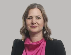 Mugshot of a woman looking at the camera.