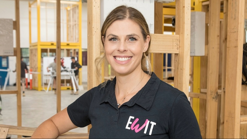 Mugshot of a woman smiling at the camera