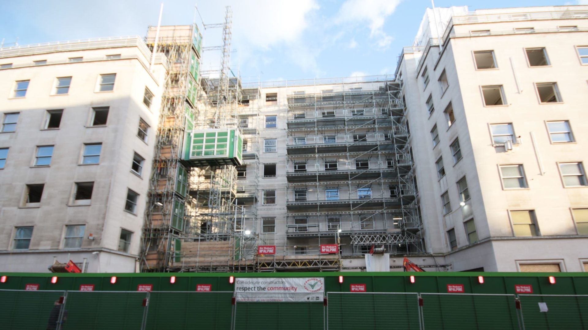 McAlpine Westbury Hotel retrofitting net zero