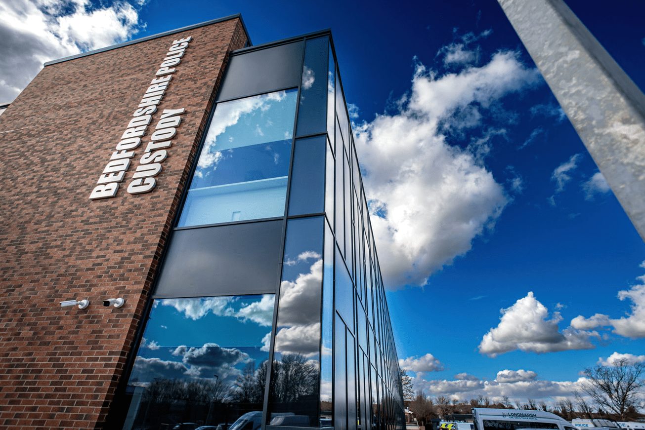 CIOB Awards 2024 Public External view of the new Bedfordshire Police Custody Suite