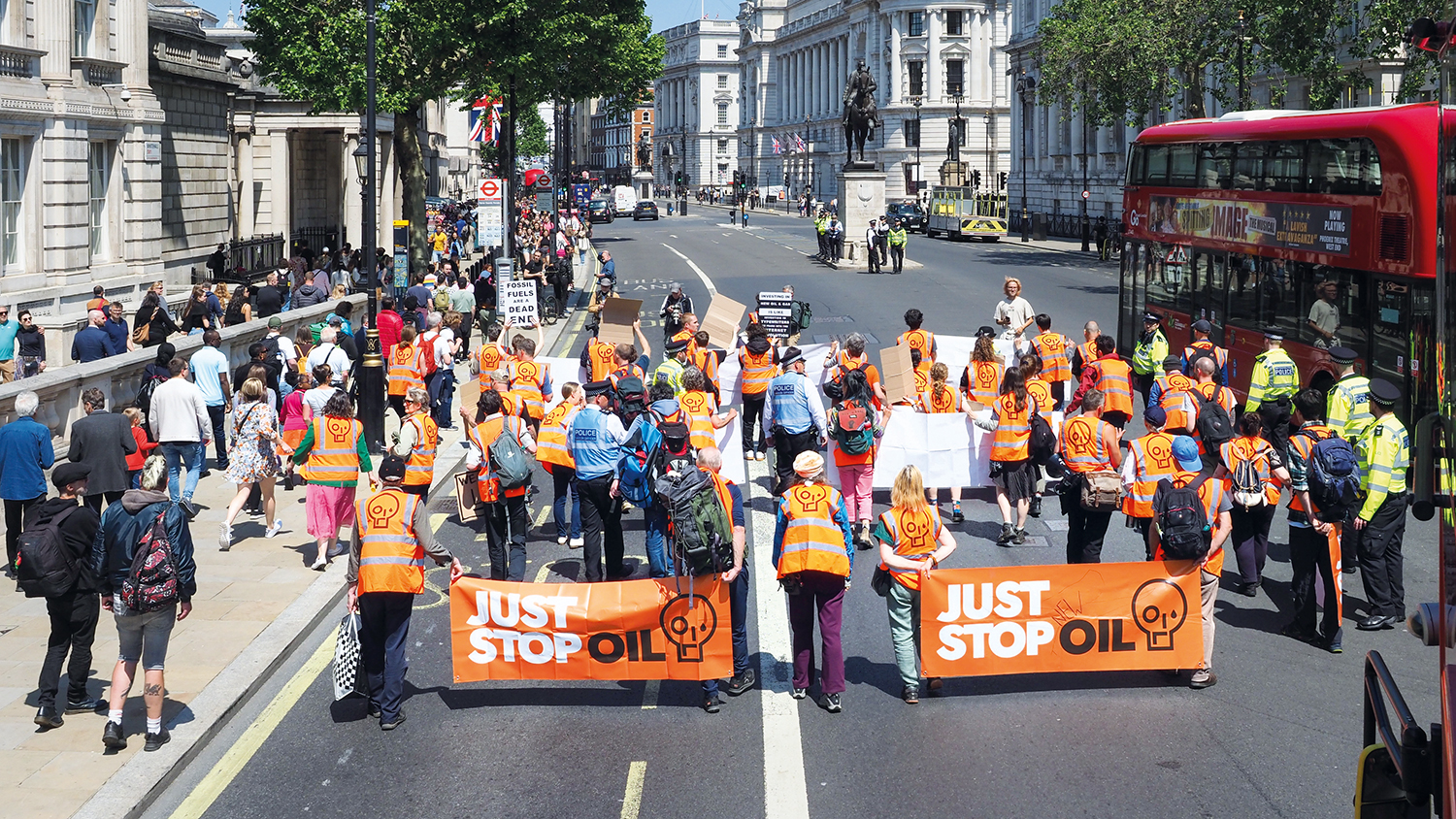 Just Stop Oil trespassers