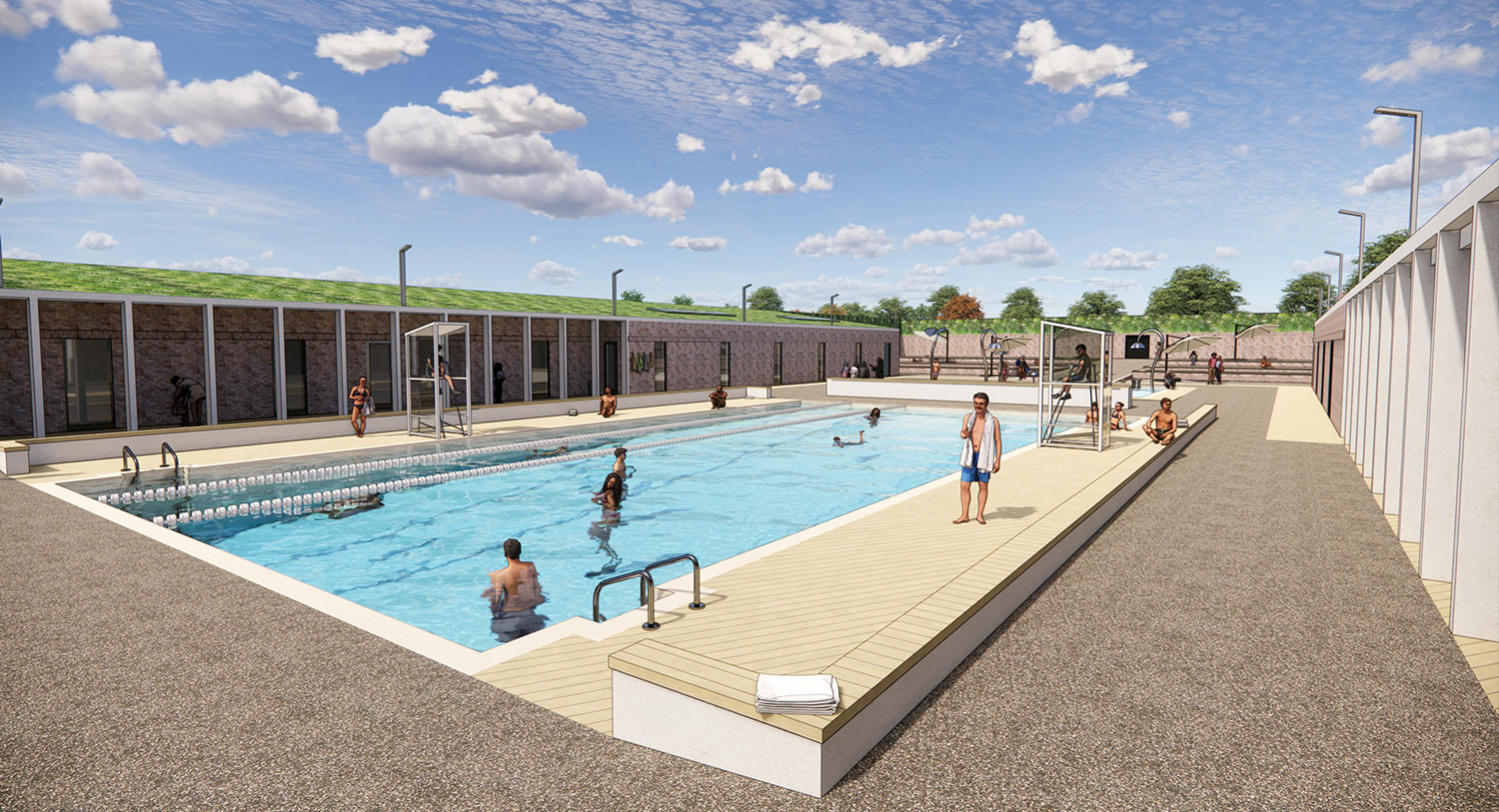 Valentines Park lido