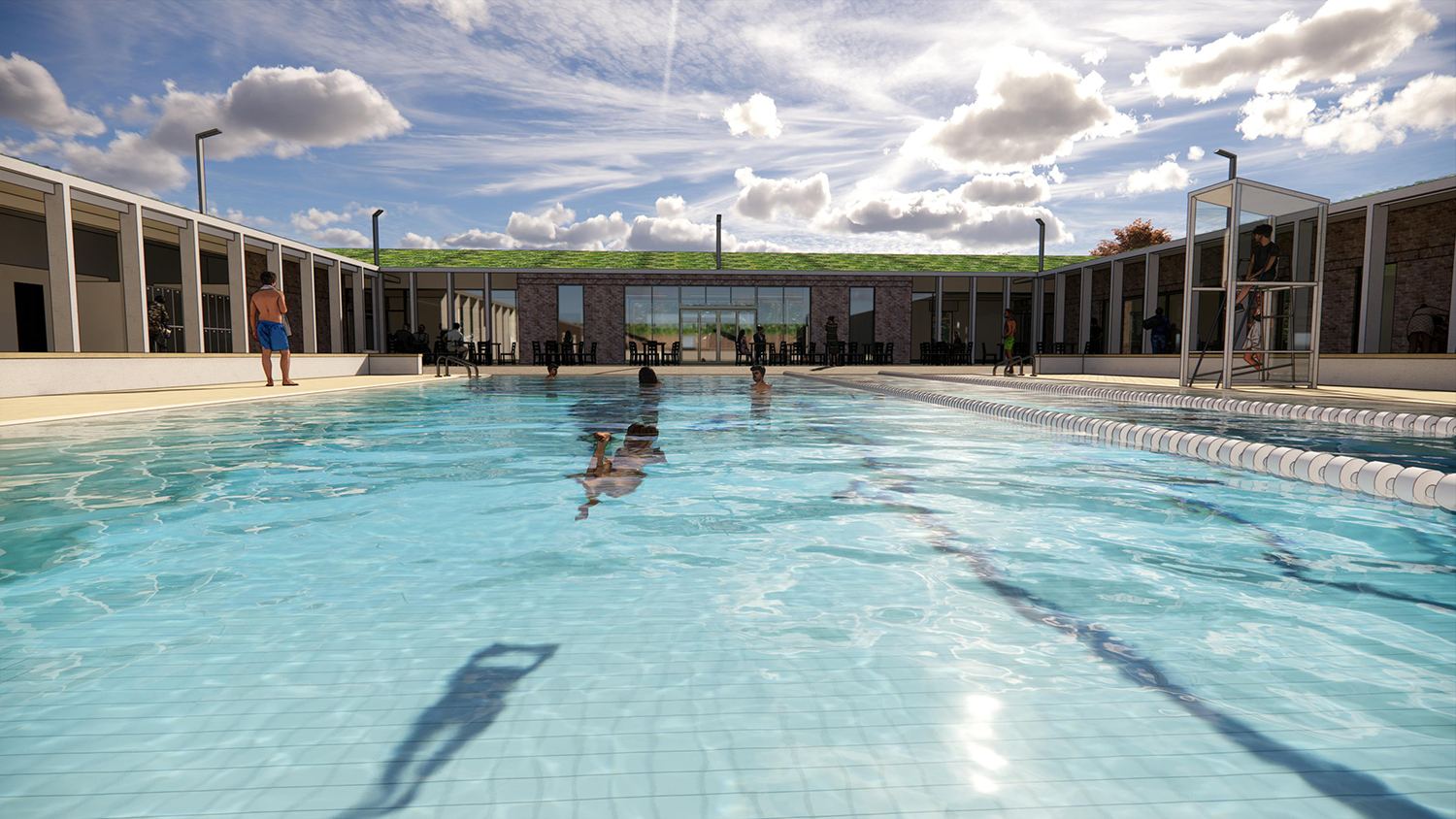 Valentines Park lido