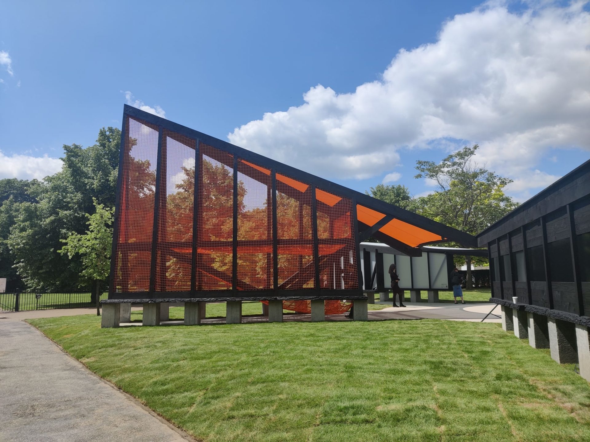 The 23rd Serpentine Pavilion, designed by architect Minsuk Cho