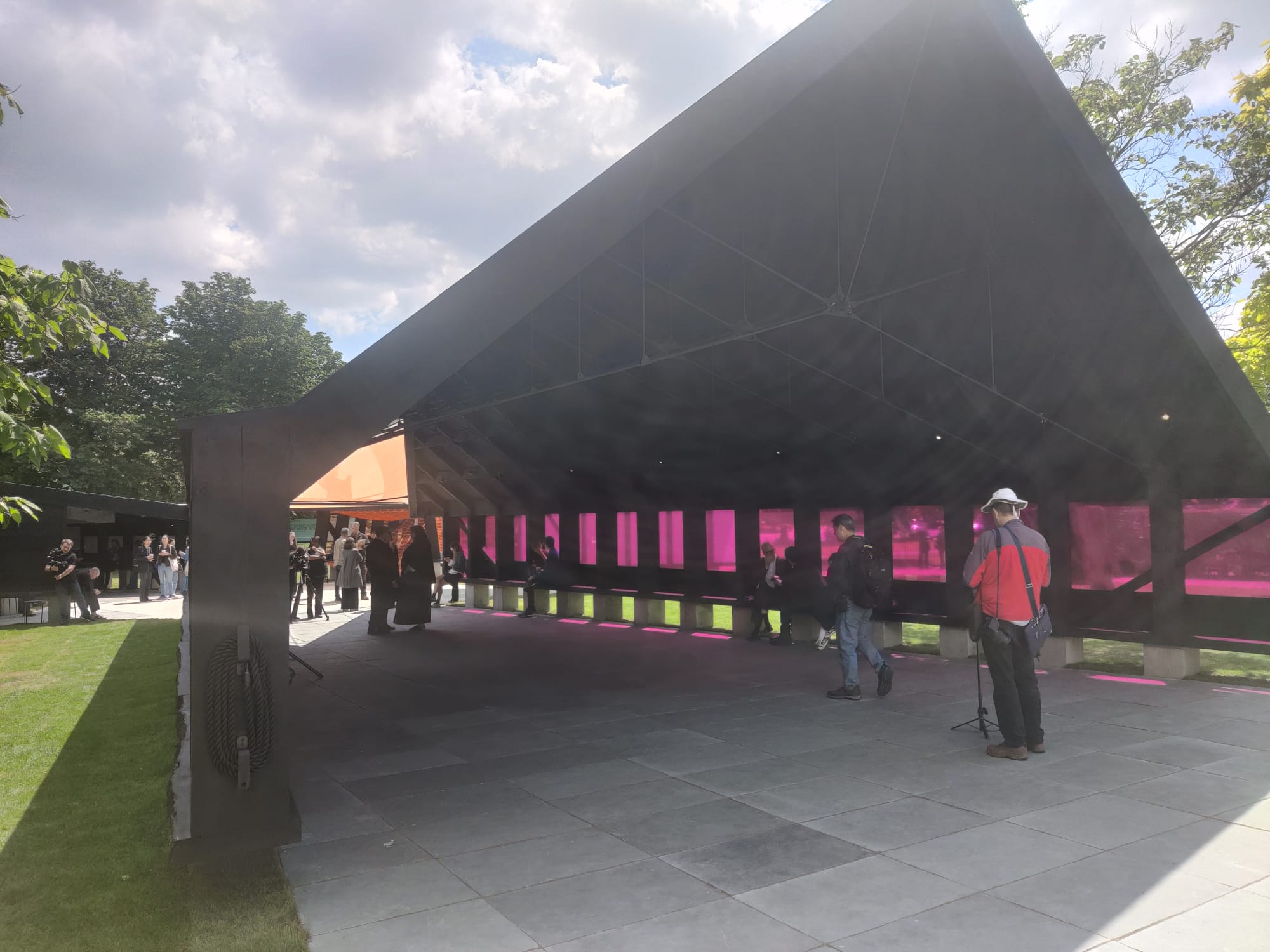 The 23rd Serpentine Pavilion, designed by architect Minsuk Cho