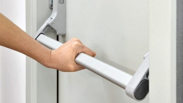 Emergency exit door (DHF)