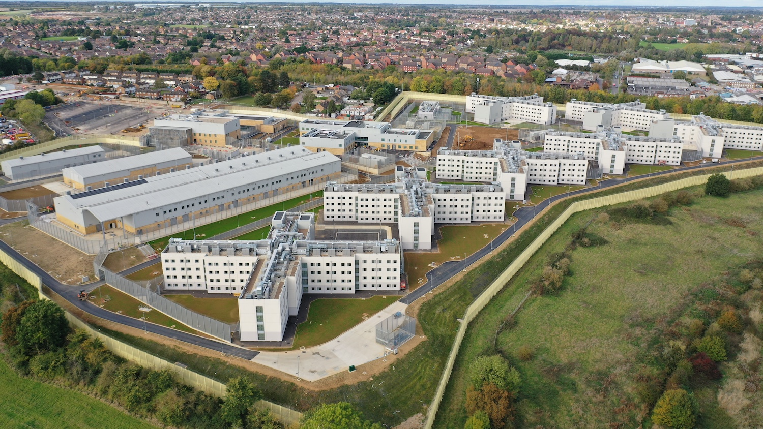 A photo of HMP Five Wells, which used Bryden Wood's platform approach