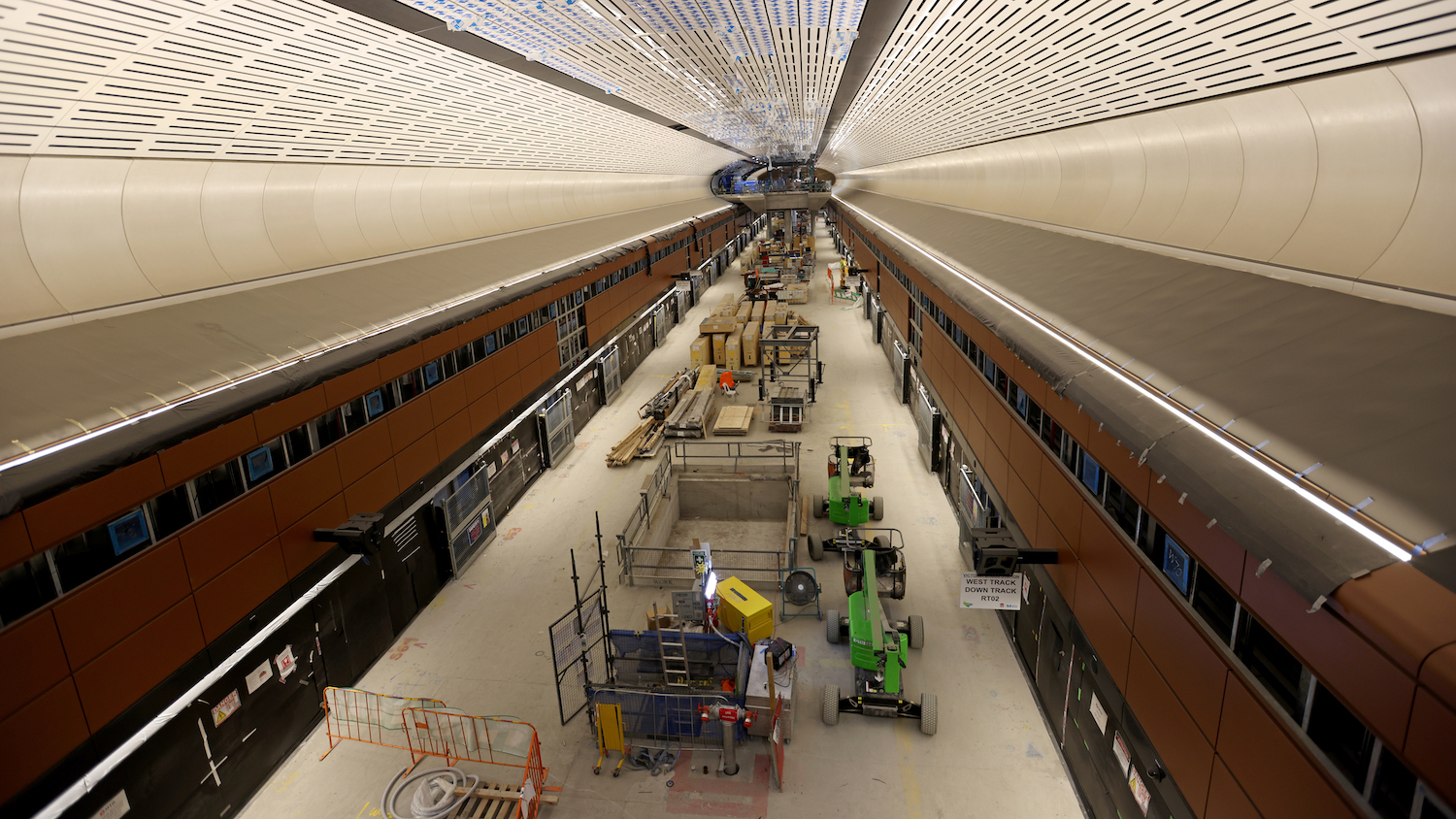 Victoria Cross station – one part of the Sydney Metro project in Australia for which Mott MacDonald has created a whole ecosystem of suppliers (image: Sydney Metro)