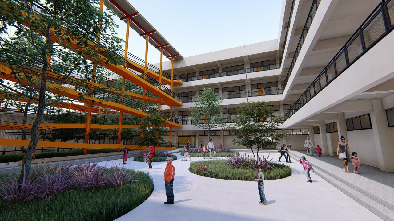 Image of the interior of a data centre for data centre construction story