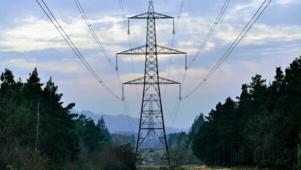 Image of an electricity pylon for IM4Power story