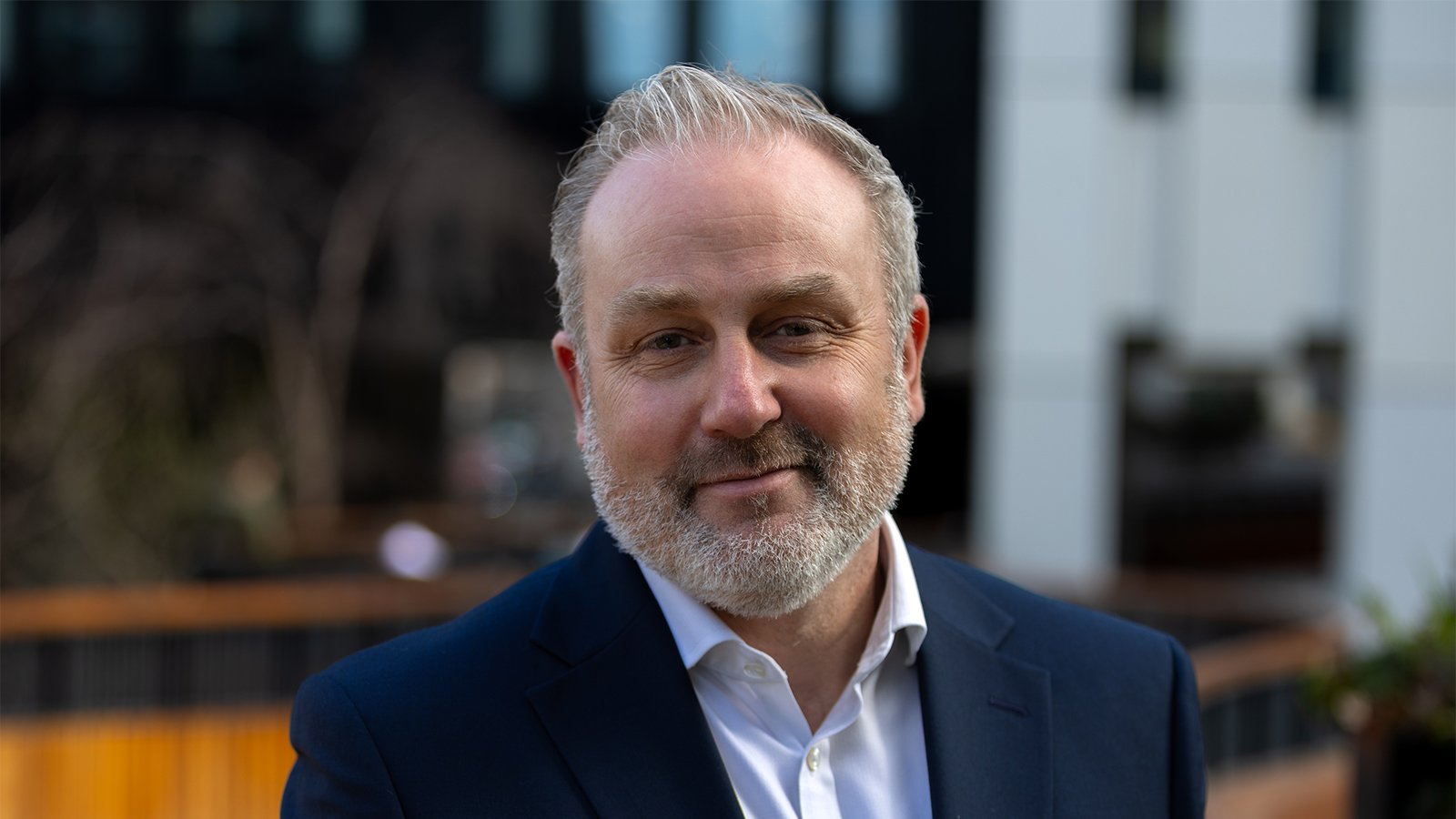 Man with a beard looking at the camera - Mace has appointed Gary Sweeney as its new director for healthcare, life sciences and technology