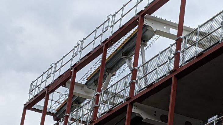 Photo of someone viewing Browne platform