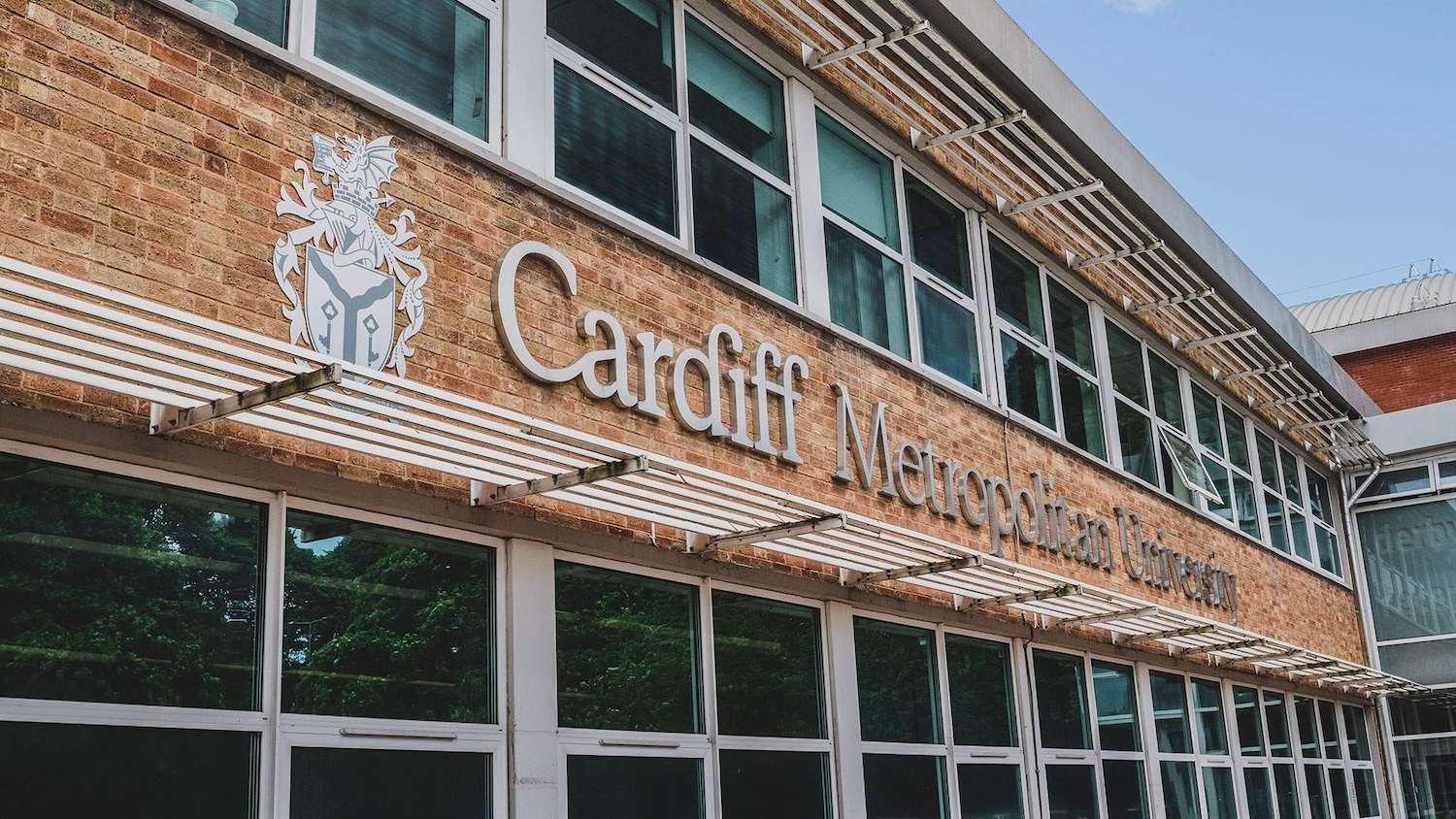 An exterior view of Cardiff Met University for digital estates story