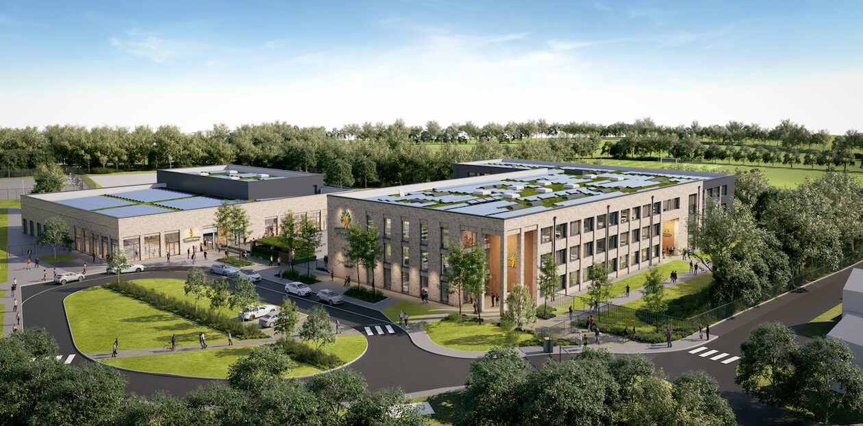 Digital Construction Awards 2025 - Visual of Woodham Academy would look
