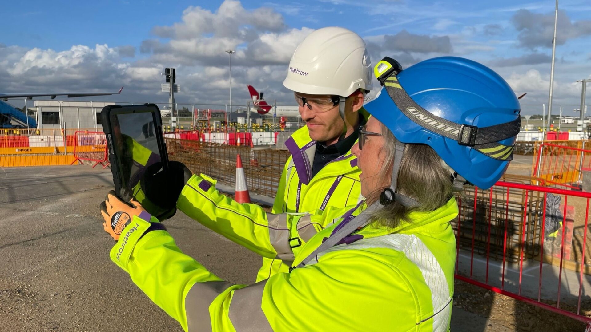 Digital Construction Awards health and safety - AECOM, Heathrow and GAMMA AR pioneered a digital safety-in-design methodology (image AECOM, Heathrow and GAMMA AR).