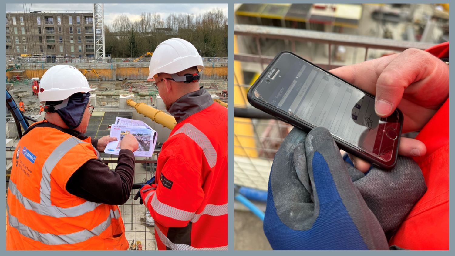Digital Construction Awards health and safety - The Laing ORourke e-RAMS system in use image Laing ORourke