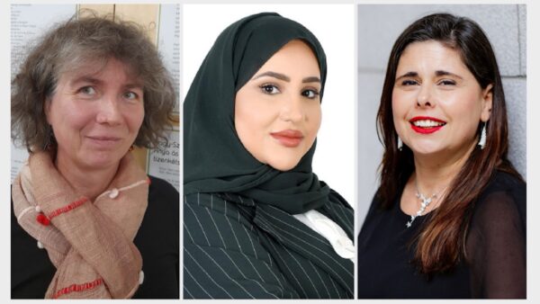 Zita Forrai (Jump Lift), Shaikha Mahfoudh (Dayhim Equipment Rental), Ramina Vanzi (IPAF)