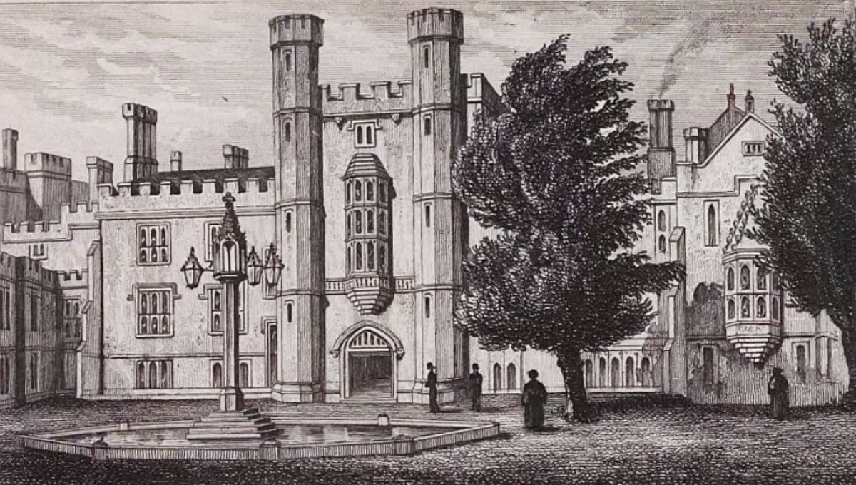 Lambeth Palace renovation - Lambeth Palace after 1850 improvements (image Lambeth Palace).