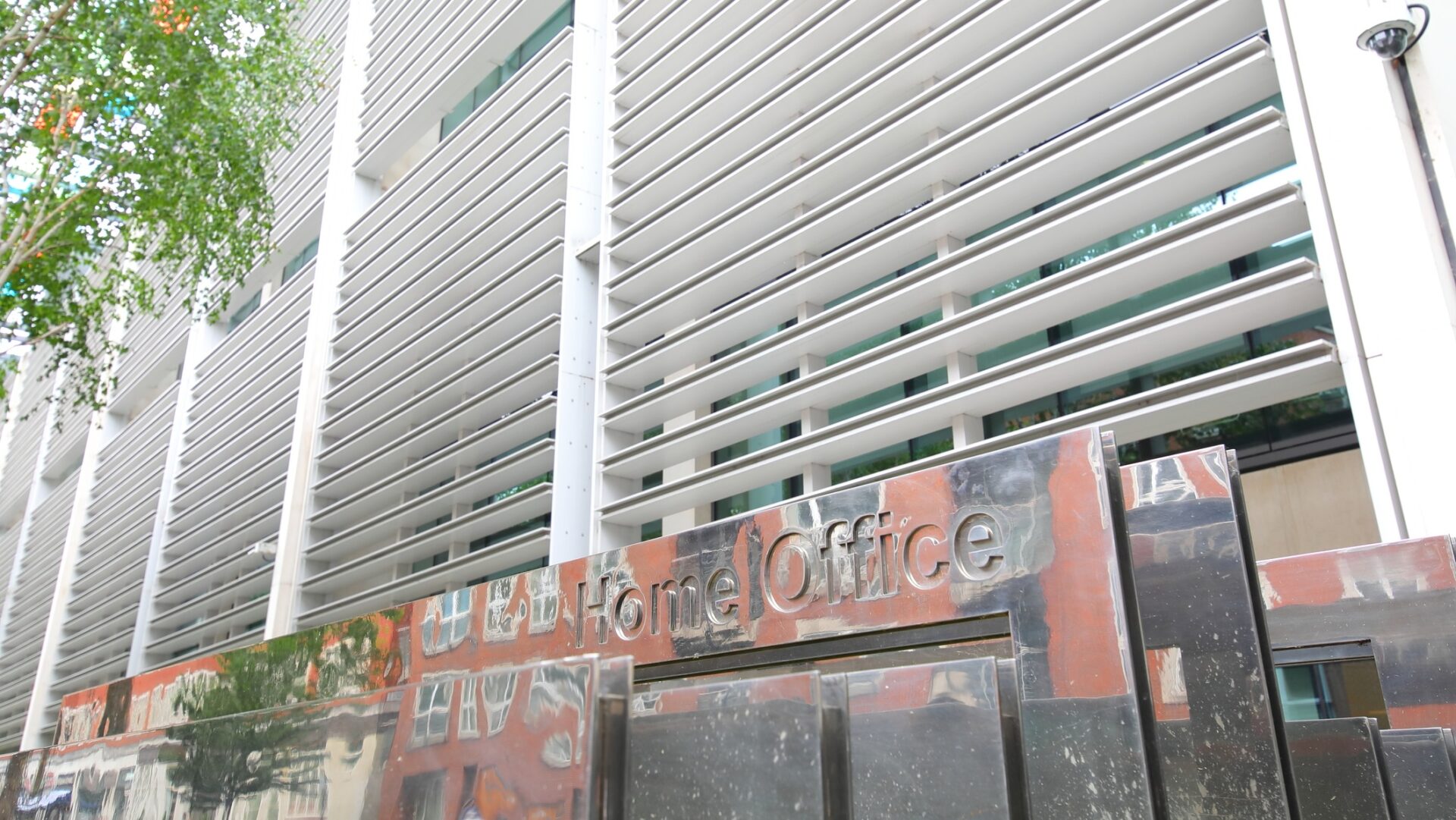 Home Office headquarters in London UK - the government is targeting construction sites as part of its plans to crackdown on illegal working