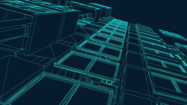 Abstract building design image for building control digital story