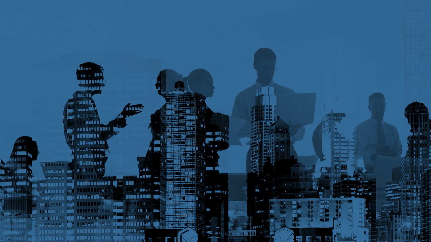 abstract image of business leaders for nima information management initiative story