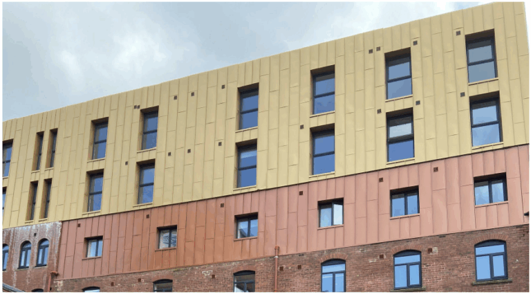 The Glovers Court development in Preston -  the developer was fined £135,000 after it was prosecuted for fire safety breaches