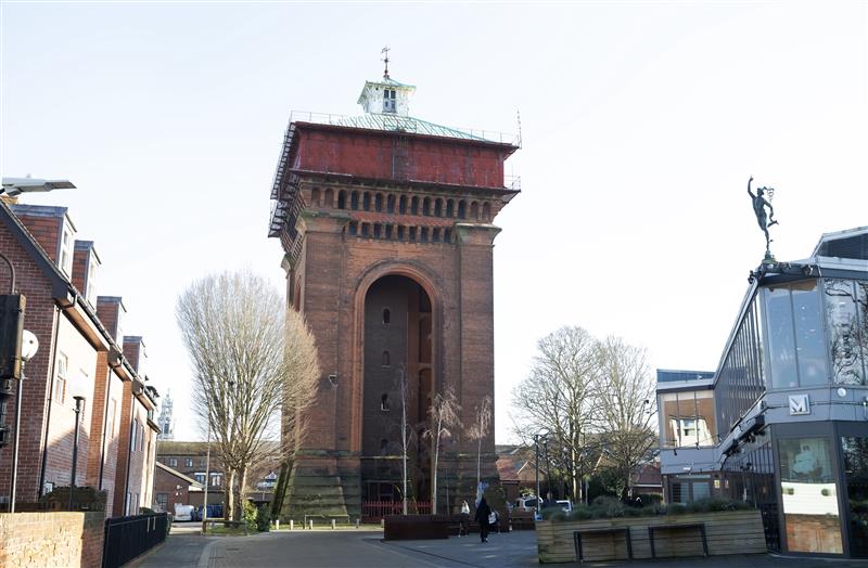 McAlpine Victorian water tower - The Balkerne Water Tower in Colchester - Sir Robert McAlpine has been appointed to restore it